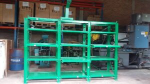 Heavy duty plastic Injection Mold Die Storage Racks manufacturers